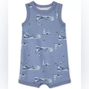 Carter's Blue Baby Romper